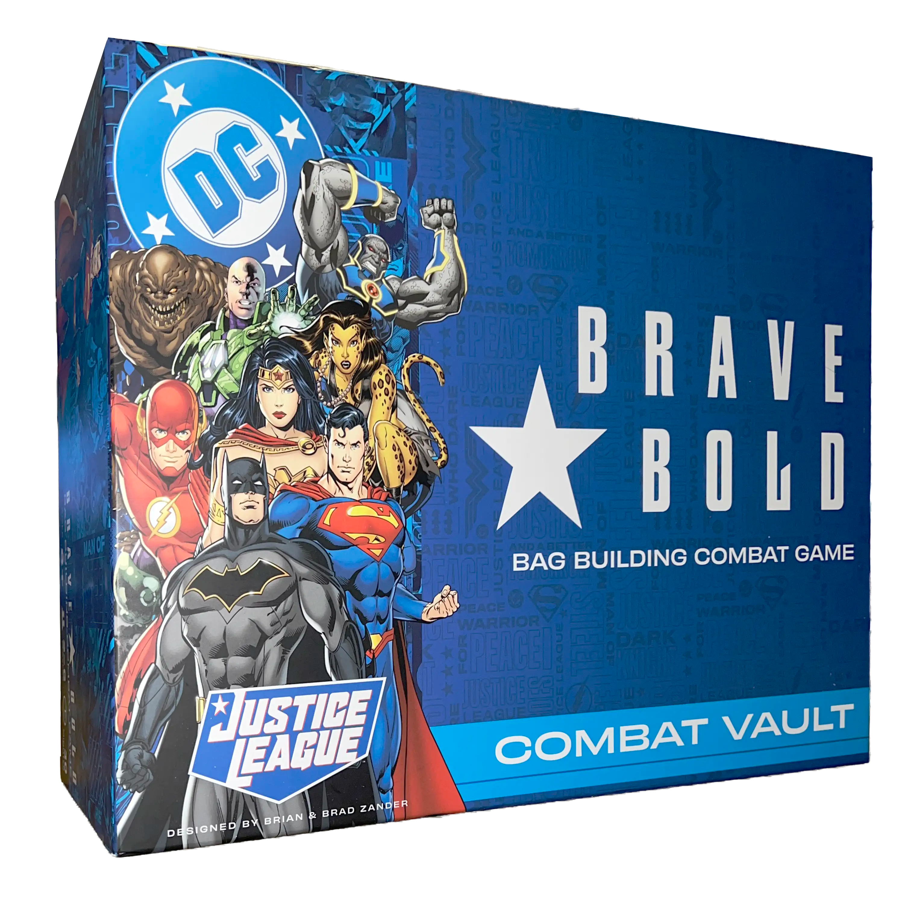 dc comics deck building game card sleeves Brave & Bold: Bag Building Combat Game – Resurrection Games Shop