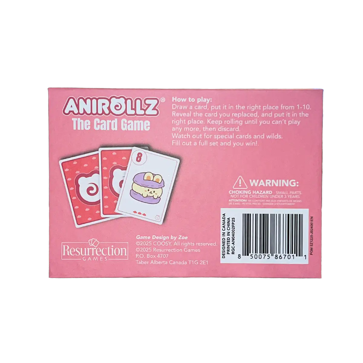 Anirollz The Card Game