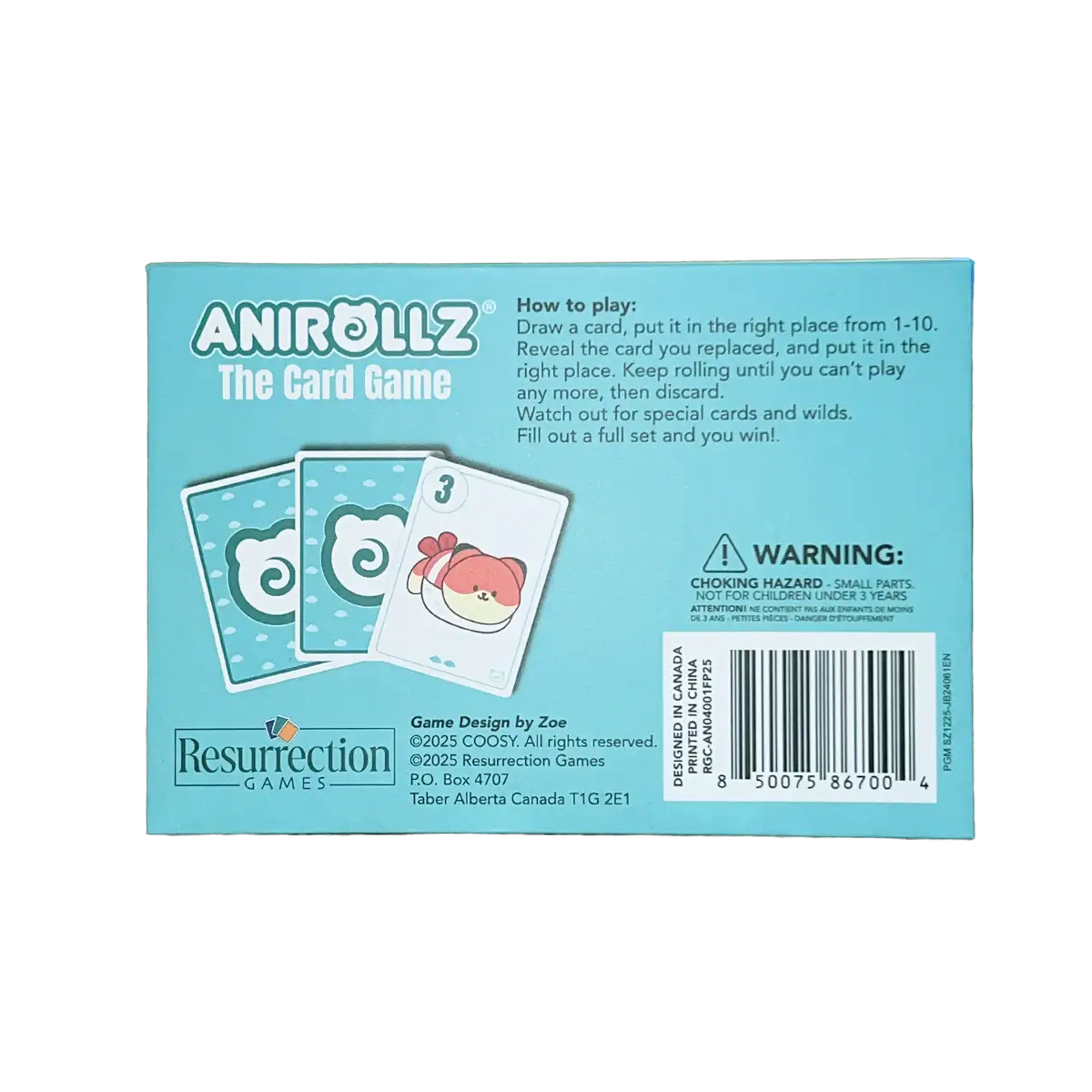 Anirollz The Card Game